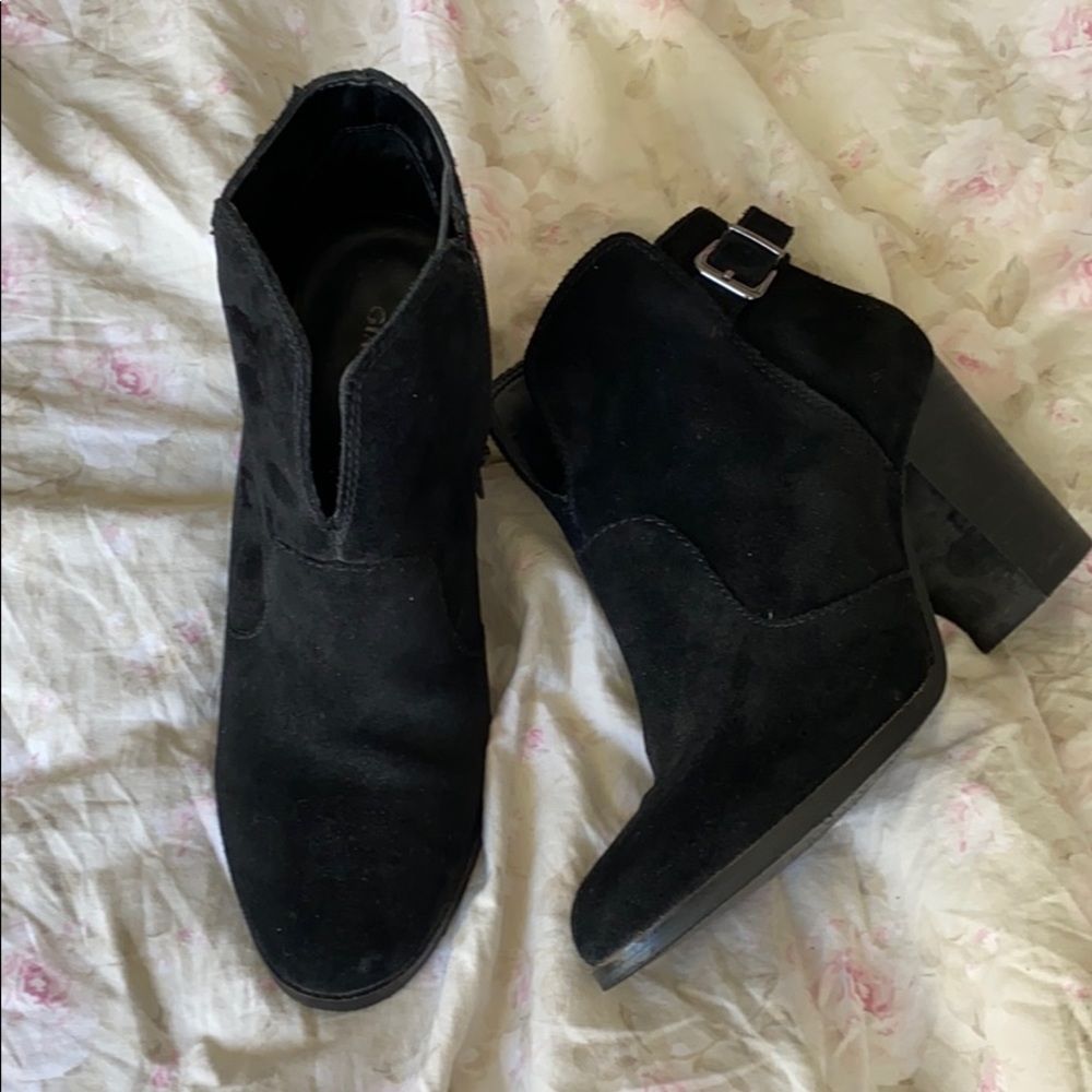Black booties